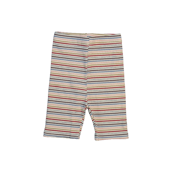 Striped Biker Shorts