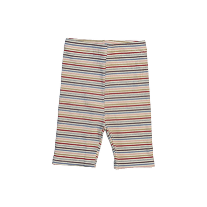 Striped Biker Shorts