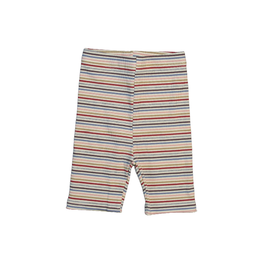 Striped Biker Shorts