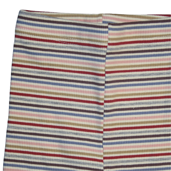 Striped Biker Shorts