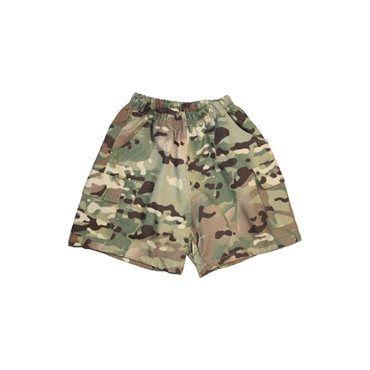 Camo Cargo Shorts