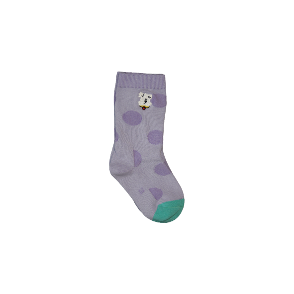 Socks Polka Lilac