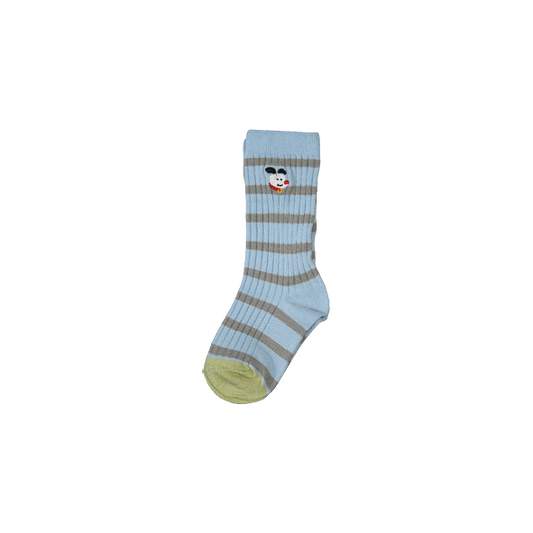 Socks Dog Blue