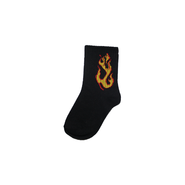 Flame Socks Black/Yellow
