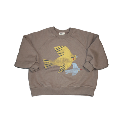 Sweater Bird Brown