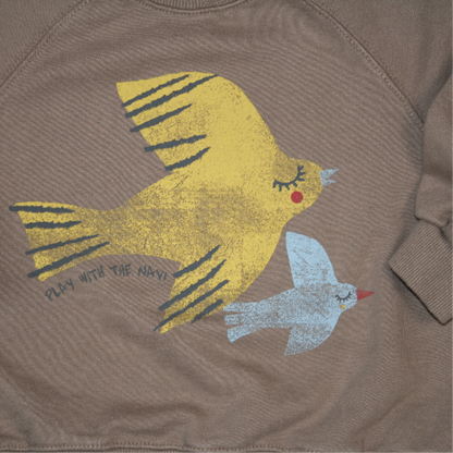 Sweater Bird Brown