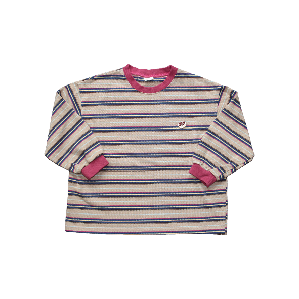 Striped Longsleeve pink - KIDS