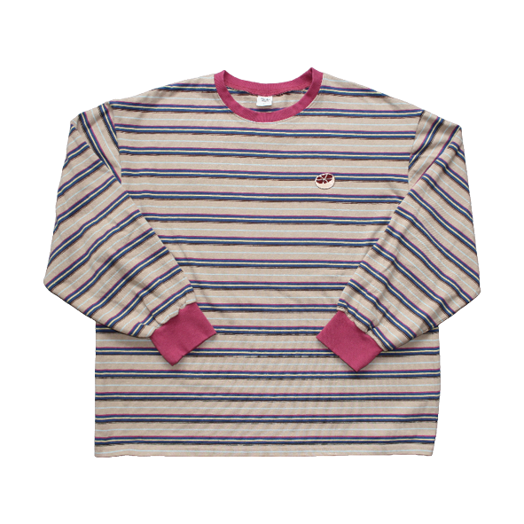 Striped Longsleeve pink- ADULT