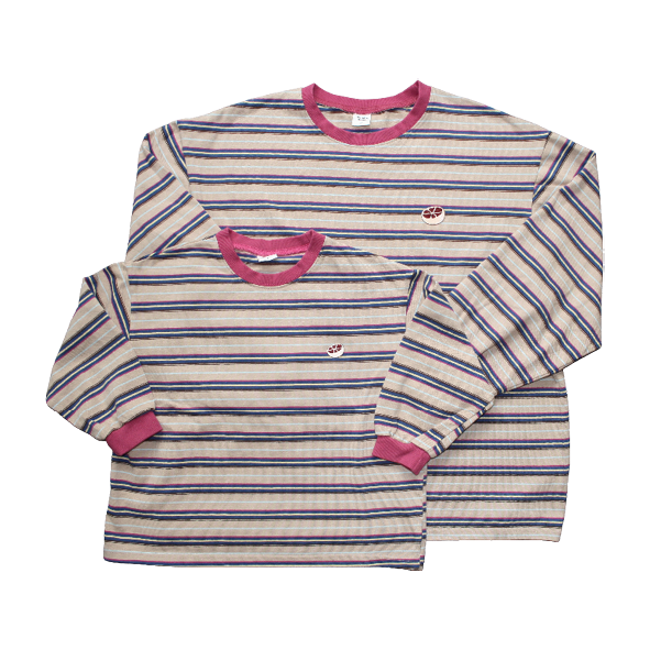 Striped Longsleeve pink- ADULT