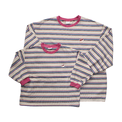 Striped Longsleeve pink- ADULT