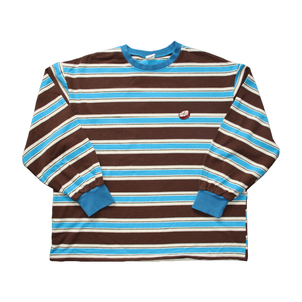Striped Longsleeve blue - ADULT