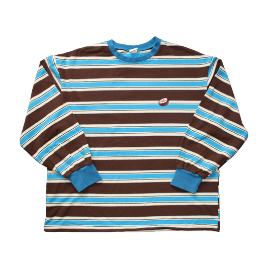 Striped Longsleeve blue - ADULT