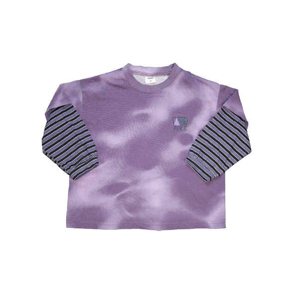 Layered Longsleeve Tie Dye