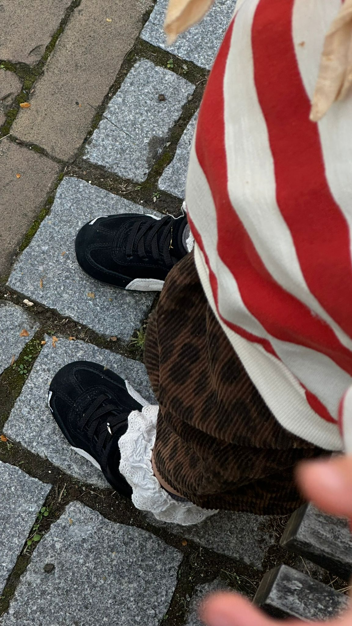 Corduroy Leopard Pants