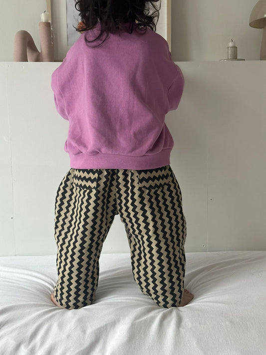 Barrel Trousers ZigZag