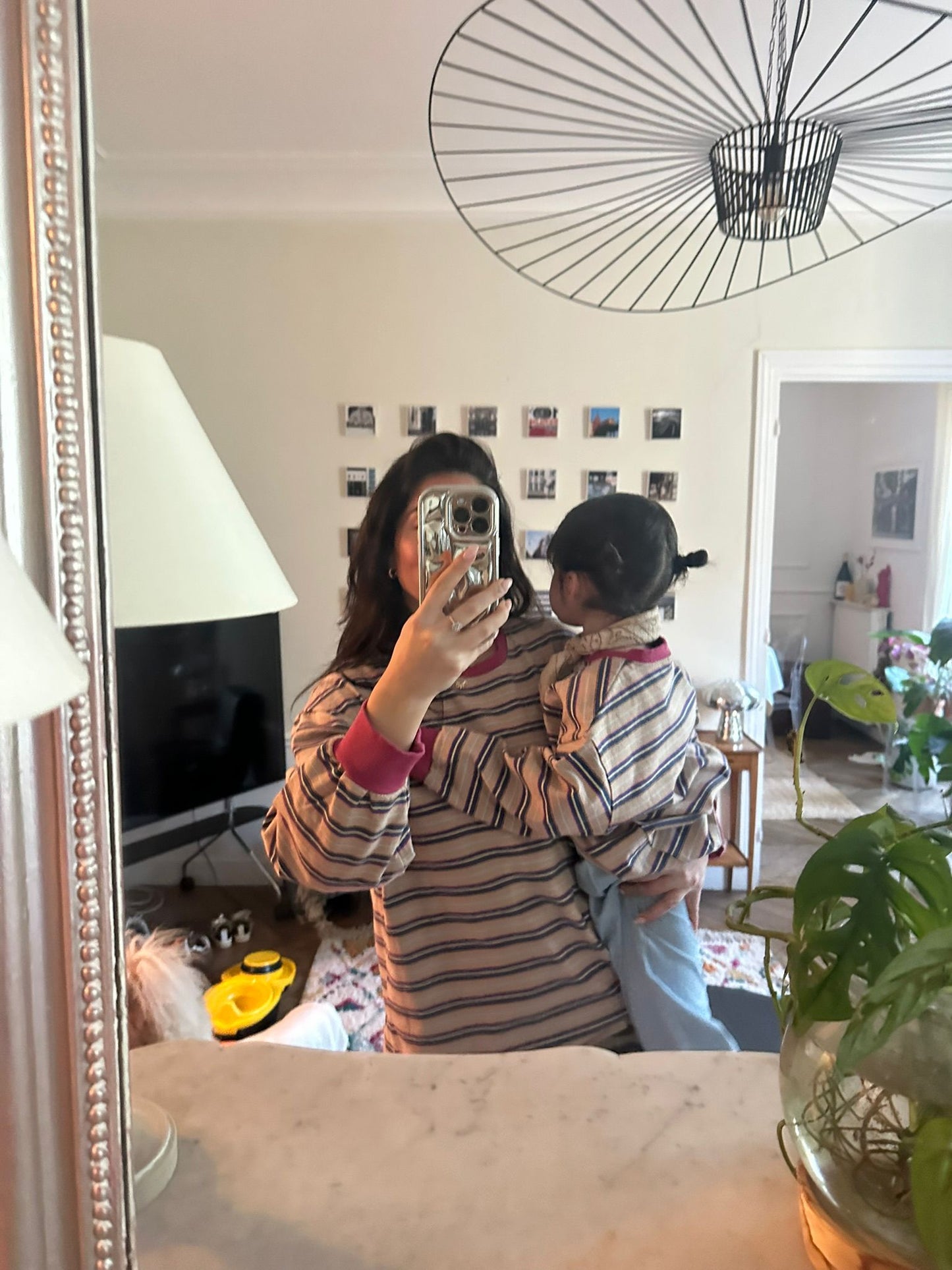 Striped Longsleeve pink- ADULT