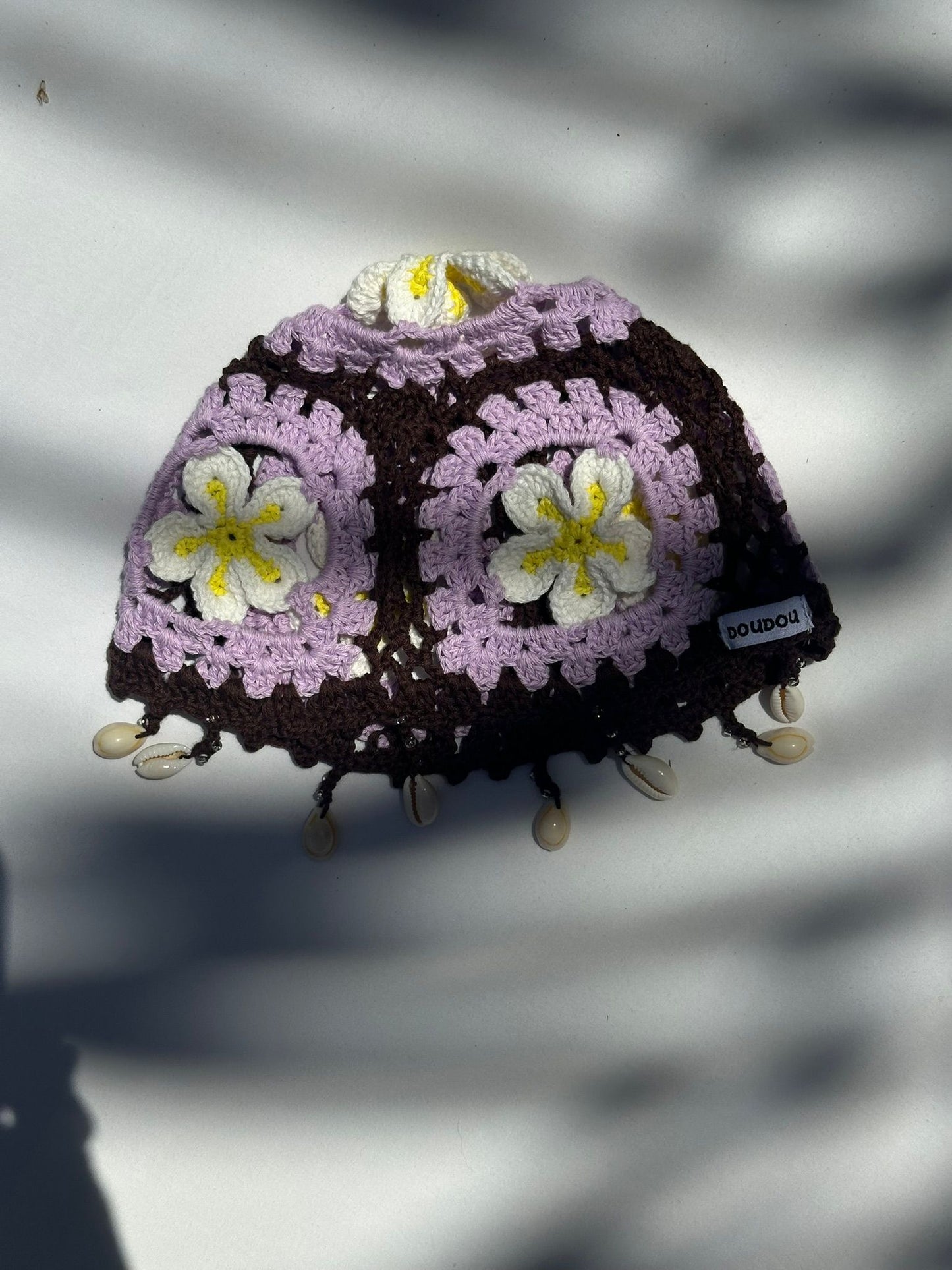 Crochet Hat Lilac