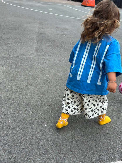 Flame Socks Yellow