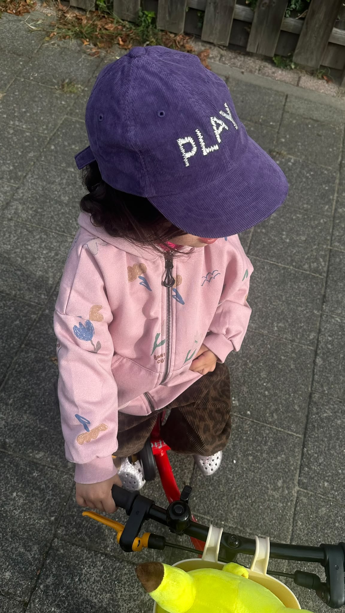 Corduroy Cap Purple