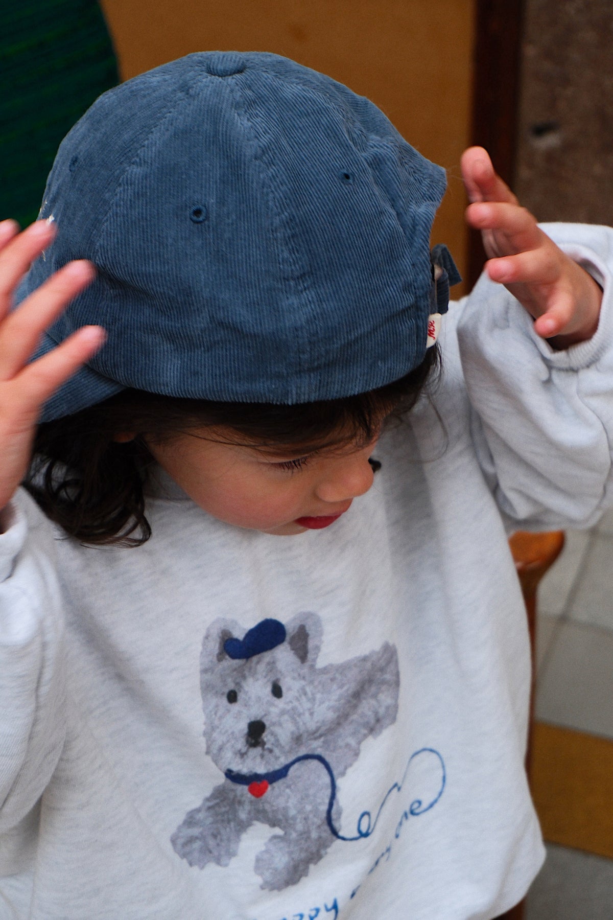 Sweater Dog Melange Grey