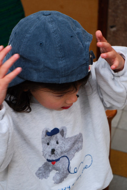 Sweater Dog Melange Grey