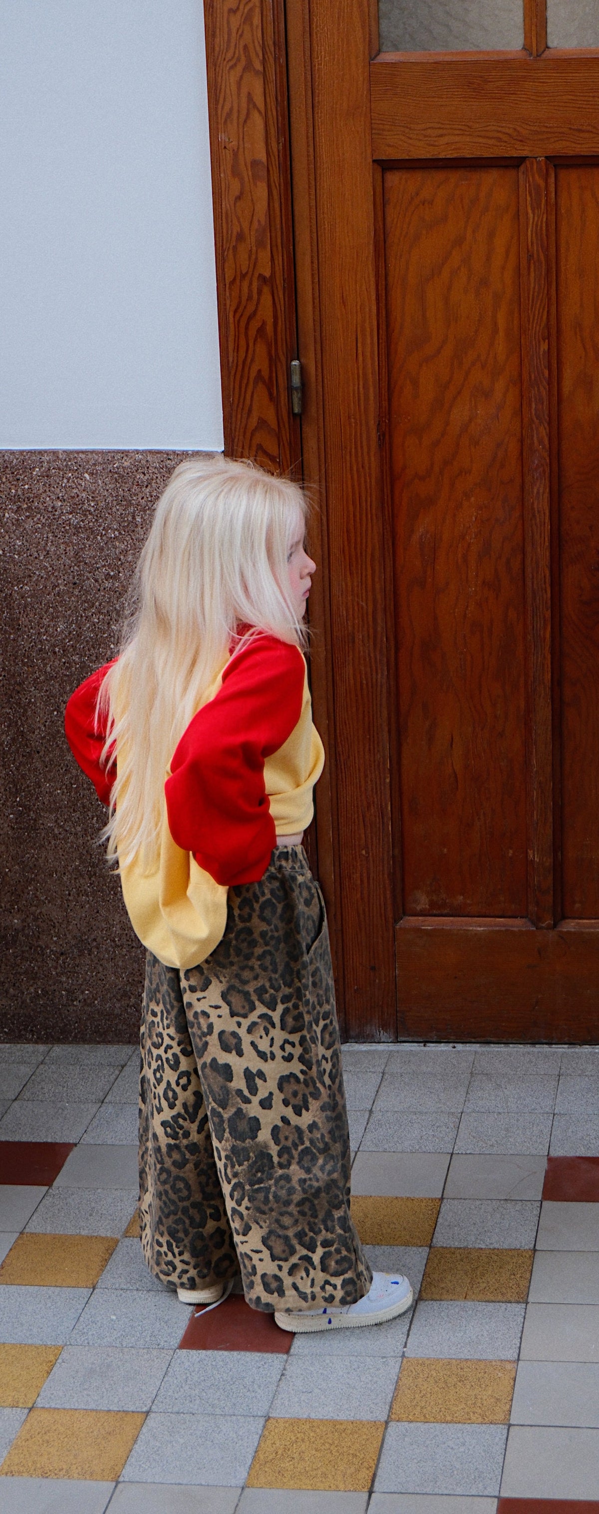Leopard Denim