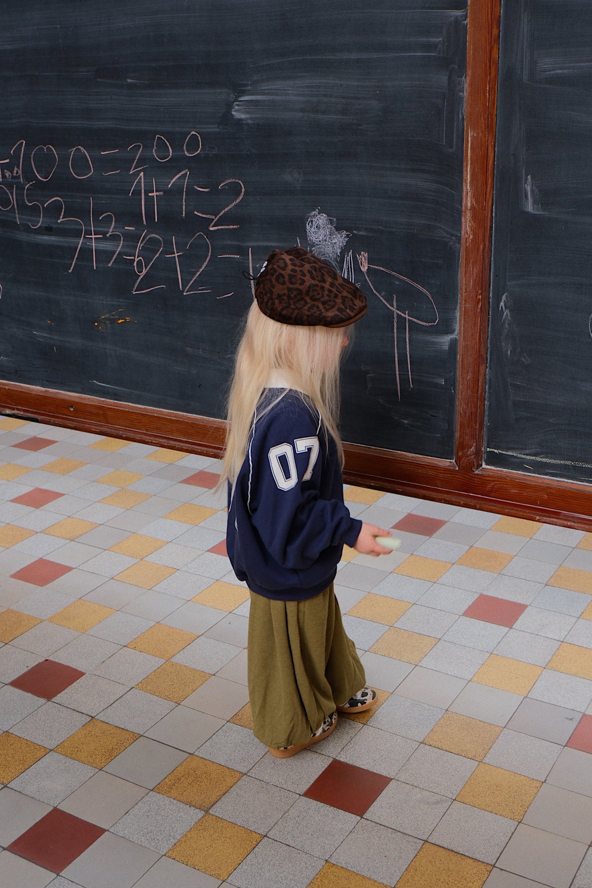 Balloon Trousers Olive